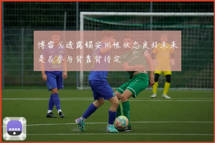 博雷戈透露锡安训练状态良好未来是否参与背靠背待定